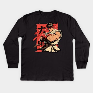 ryu Kids Long Sleeve T-Shirt